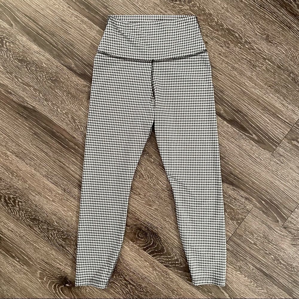 Nike gingham leggings 